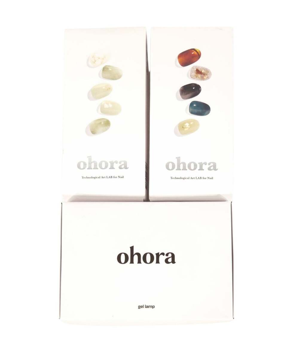 Ohora Green Tea Dreaming Gel Lamp Nail Kit Multicolor $55